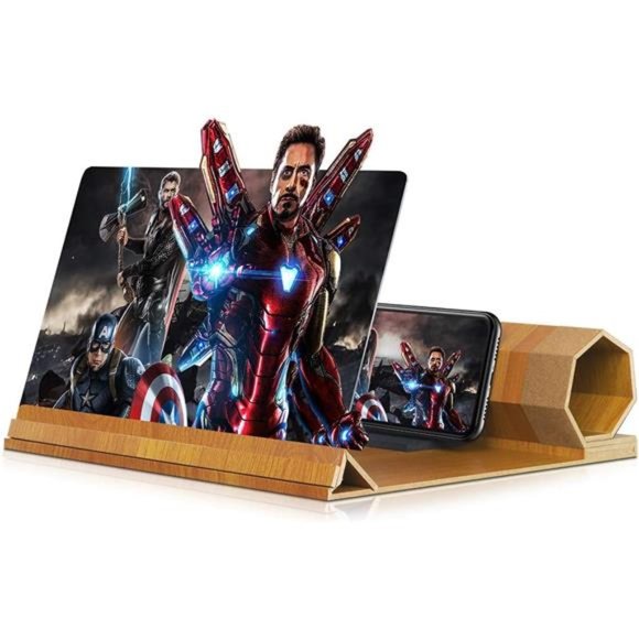 12’’ Screen Magnifier for Smartphone –Mobile Phone 3D Magnifier Projector Screen - Picture 3 of 6